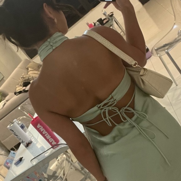 Princess Polly Sage take me back Mini Dresses - Picture 2 of 3